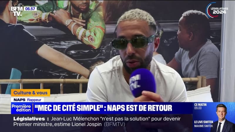 "Mec de cité simple": le rappeur Naps sort son nouvel album