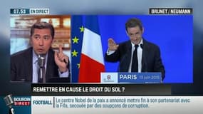 Brunet & Neumann: Faut-il remettre en cause le droit du sol ? - 16/06