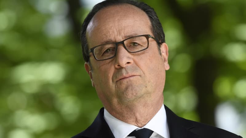 François Hollande, le 10 mai 2017.