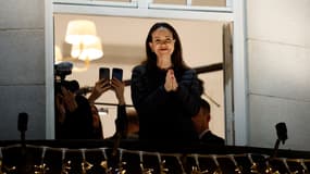 L'opposante vénézuélienne Maria Corina Machado est réapparue le 11 décembre en public à Oslo pour la première fois depuis près d'un an.