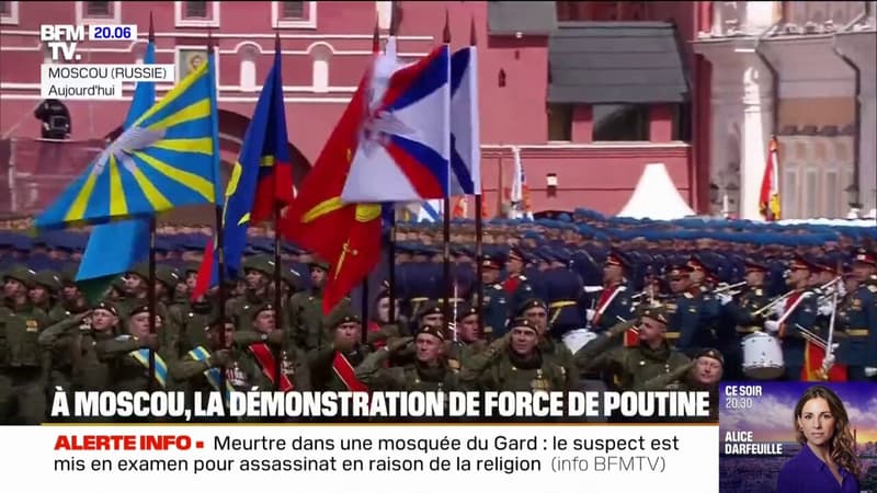 La Russie célébrait aujourd'hui les 80 ans de la victoire sur l'Allemagne nazie