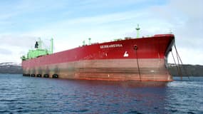 Un pétrolier russe près du port Murmansk le 18 mai 2006 (photo d'illustration)
