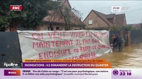 Inondations: ils demandent la destruction du quartier