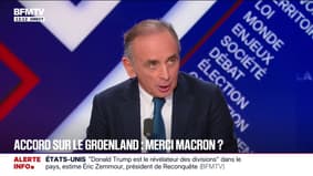 Éric Zemmour "ne pense pas qu'Emmanuel Macron a fait reculer Donald Trump sur le Groenland"