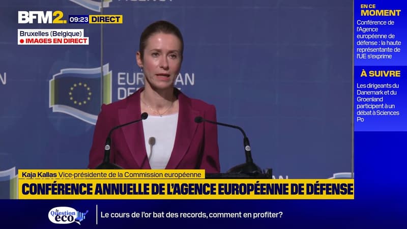 L'Otan doit devenir "plus européenne", avertit Kaja Kallas, la cheffe de la diplomatie européenne