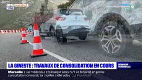 Marseille-Cassis: des travaux de consolidation en cours sur la route de la Gineste
