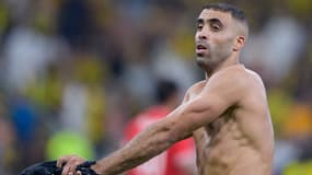 Abderrazak Hamdallah lors d'un match avec Al-Ittihad - le 23/10/2023