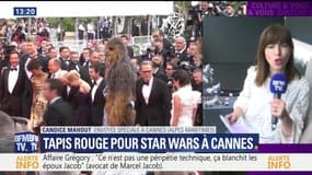 Tapis rouge pour Star Wars à Cannes 