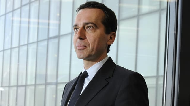 Christian Kern, le nouveau chancelier autrichien, le 19 mars 2012.