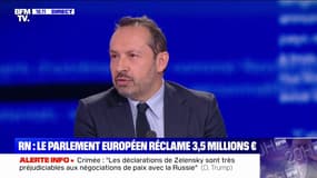 Marine Le Pen condamnée: Sébastien Chenu estime "qu'il y a 0 préjudice pour le Parlement"