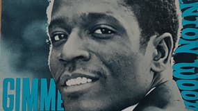 Le chanteur de soul Brenton Wood, sur la pochette de sa chanson "Gimme little sign"