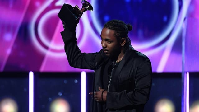 Kendrick Lamar aux Grammys 2018