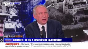 François Bayrou : "La censure présente un risque" - 24/11
