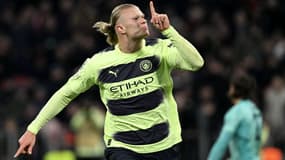 Erling Haaland lors du match Bayern-Manchester City, à Munich le 20 avril 2023