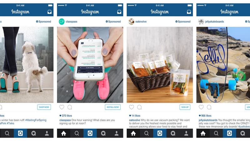 Instagram va permettre aux utilisateurs de son application d'agir directement à partir d'une publicité pour s'enregistrer sur un site, acheter un produit ou télécharger une application.