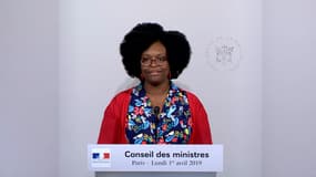 Sibeth Ndiaye, porte-parole du gouvernement, le 1er avril 2019