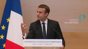 Macron: la ruralité ne "demande"' pas "l'aumône" mais un traitement équitable 