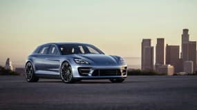 Le Sport Turismo Concept dévoilé en 2012 à Paris devrait inspirer fortement le futur Panamera break.