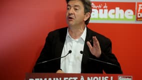 Jean-Luc Mélenchon, leader du Parti de gauche, le 24 août 2014. 