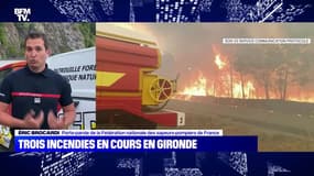 Trois incendies font rage en Gironde - 12/07