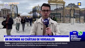 Un incendie au château de Versailles
