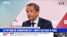 Budget: "Tout ce qui affaiblit la compétitivité des entreprises est négatif pour la France", lance Alexandre Bompard, président-directeur général du groupe Carrefour