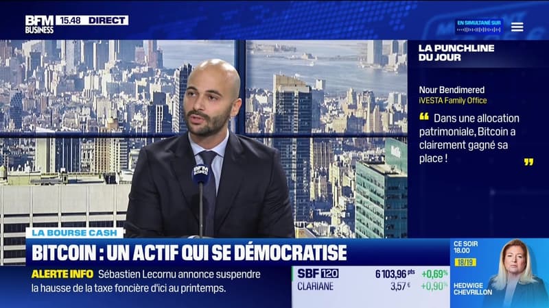 La bourse cash : « Dans une allocation patrimoniale, Bitcoin a clairement gagné sa place » - 26/11