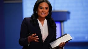 Kristen Welker lors du débat du 22 octobre 2020