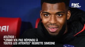 Atlético : "Lemar n'a pas répondu à toutes les attentes" regrette Simeone