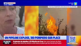 Saint-Martin-de-Crau: un pipeline de gaz explose dans une zone agricole