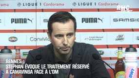 Rennes : Stéphan évoque le traitement réservé à Camavinga face à l’OM