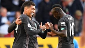 Roberto Firmino et Sadio Mané 