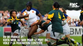XV de France (F) : Koita mise au ban pour le port du voile ? La Fédération conteste