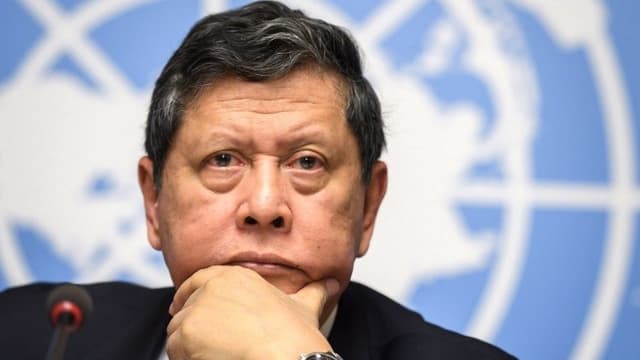 Marzuki Darusman, président de la Mission d'établissement des faits de l'ONU sur la Birmanie.