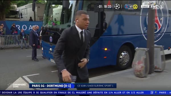 Kylian Mbappé avant PSG-Dortmund le 7 mai 2024