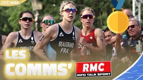 JO 2024 / Triathlon : Les comms RMC, Beaugrand en or !