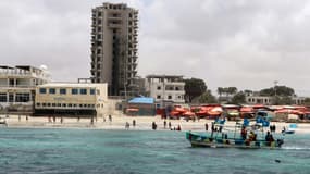 La plage du Lido à Mogadiscio le 18 août 2019