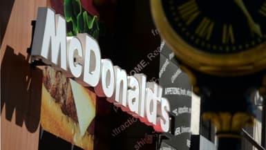 Un logo de Mc Donald's