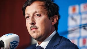 tour de lombardie en live Pablo Longoria, président de l'OM, le 31 août 2023