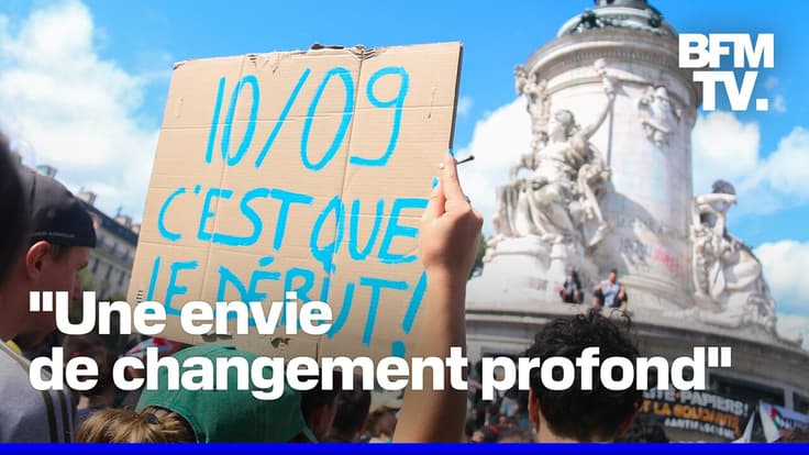  ROBIN DE BFM - Au cœur de la mobilisation « Bloquons tout » à Paris 