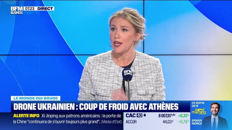 Annalisa Cappelini : Drone ukrainien, coup de froid avec Athènes - 14/05