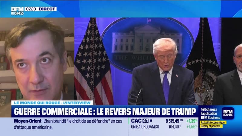 Le monde qui bouge - L'Interview : Guerre commerciale, le revers majeur de Trump - 23/02
