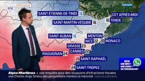 Météo Côte d’Azur: du soleil sur la côte et de la pluie dans les terres ce jeudi, il fera 22°C à Nice