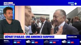 OL: Jean-Michel Aulas, "un président qui a marqué l'histoire du football français"
