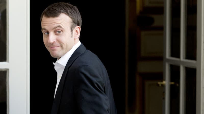 Emmanuel Macron, ministre de l'Economie et de l'Industrie, le 6 mars 2015