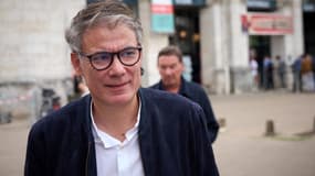 Olivier Faure, premier secrétaire du PS, à Blois, le 29 août 2024
