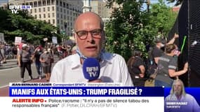 George Floyd: les manifestants se mobilisent contre Donald Trump