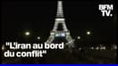 La Tour Eiffel arbore les drapeaux de la Palestine et d'Israël