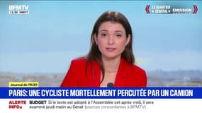 Un cycliste meurt après avoir été percuté par un camion à Paris