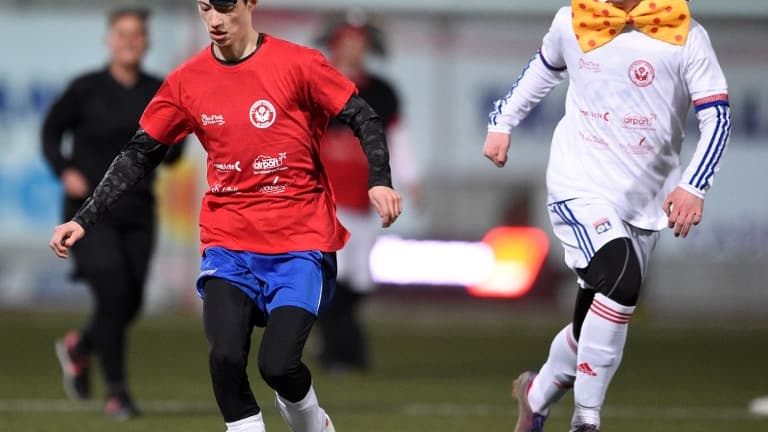 Des participants au match des 50 ans du club nancéien